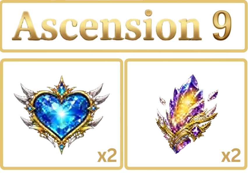 Ascensions Materials - All Levels