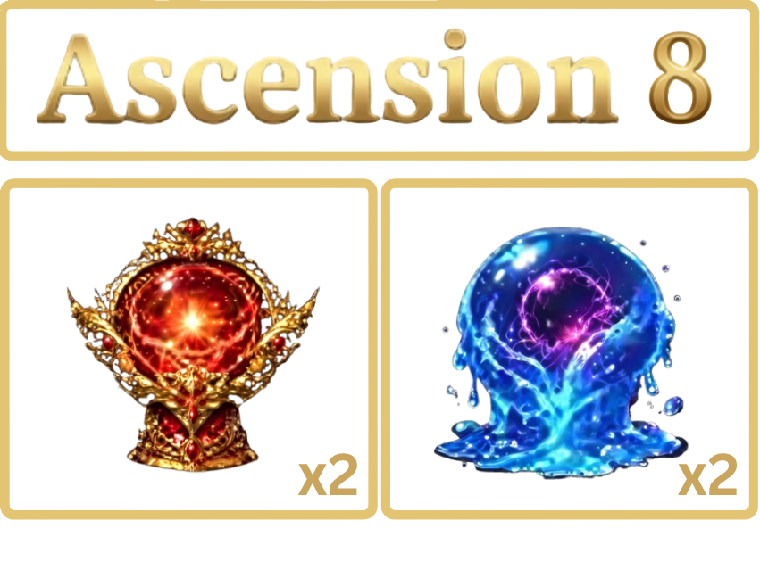 Ascensions Materials - All Levels