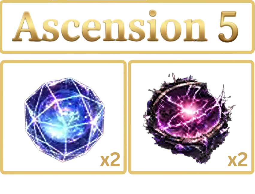 Ascensions Materials - All Levels