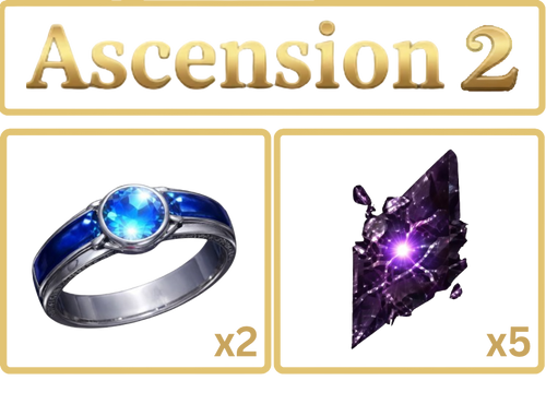 Ascensions Materials - All Levels